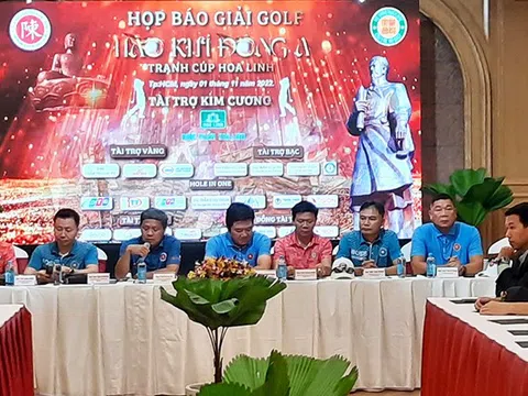 Giải Golf “Hào khí Đông A”: Tiếp sức học sinh, sinh viên nghèo vượt khó