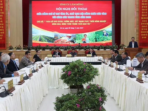 Lâm Đồng đối thoại với nông dân để tháo gỡ khó khăn thúc đẩy phát triển nông nghiệp