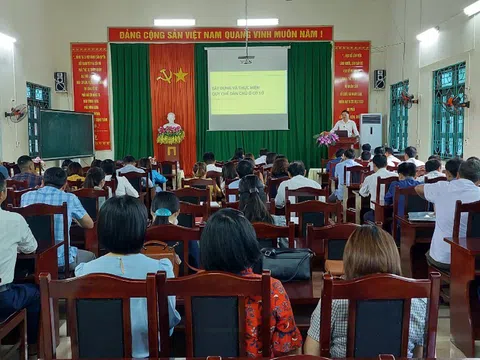 Lạng Giang: Nâng cao nghiệp vụ thực hiện quy chế dân chủ ở cơ sở và xây dựng chính quyền thân thiện