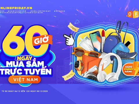 Ngày mua sắm trực tuyến - Online Friday 2022 hứa hẹn tạo sự "bùng nổ" mua sắm trực tuyến dịp cuối năm