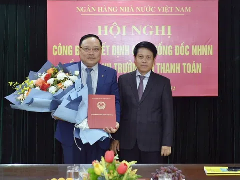 Lãnh đạo Vietcombank giữ chức Vụ trưởng Vụ Thanh toán NHNN
