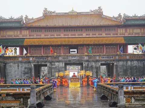 Thừa Thiên Huế: Công bố Festival 2023 và tái hiện Lễ Ban Sóc triều Nguyễn