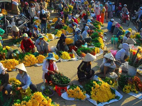 Chợ quê ngày Tết