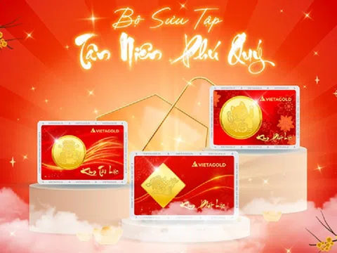 VIETAGOLD chào Xuân 2023 với bộ sưu tập Tân Niên Phú Quý