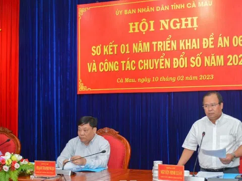 Cà Mau: Tập trung đẩy mạnh chuyển đổi số toàn diện