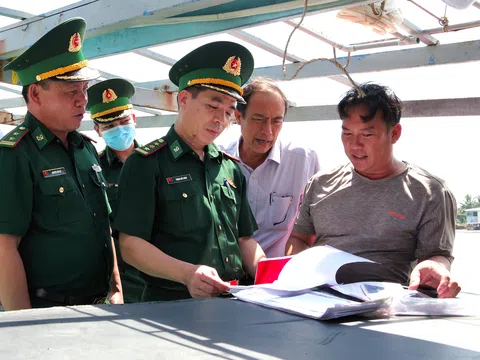 Bộ đội Biên phòng Cà Mau quyết tâm chống khai thác thủy sản vi phạm IUU