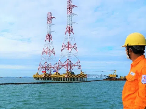 Giá trị đầy ý nghĩa từ công trình đường dây điện vượt biển trên không 220kV Kiên Bình - Phú Quốc