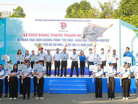 Ra quân chương trình trí thức khoa học trẻ tình nguyện TP. Hồ Chí Minh lần thứ 14