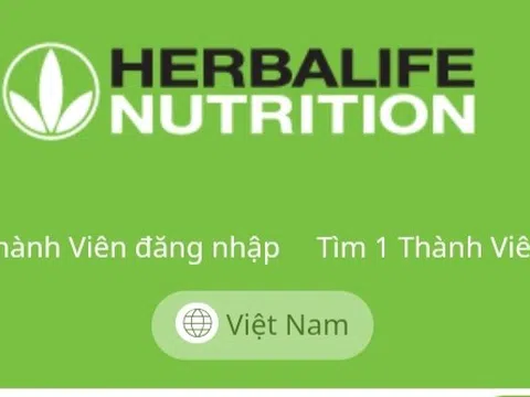 Herbalife Việt Nam khuyến cáo khách hàng chỉ mua sản phẩm từ thành viên công ty