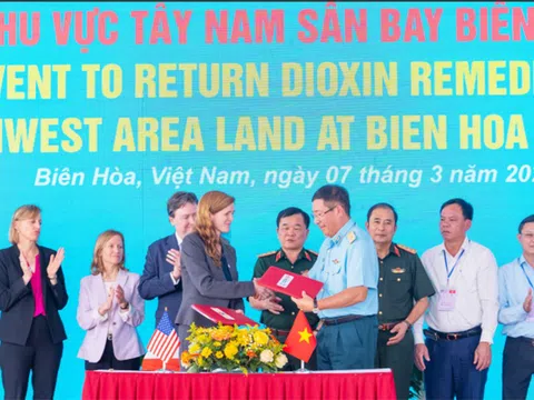 Hoa Kỳ tài trợ thêm 73 triệu USD cho dự án xử lý dioxin tại sân bay Biên Hòa