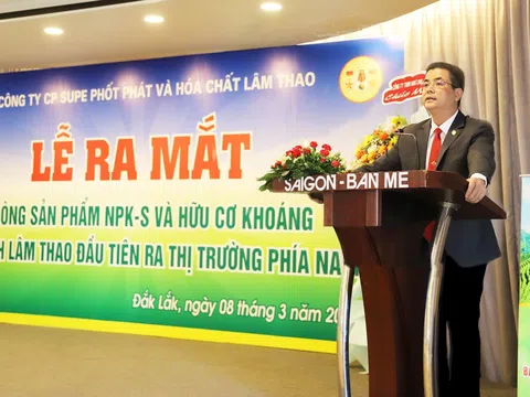 Supe Lâm Thao ra mắt dòng sản phẩm phân bón mới tại thị trường phía Nam