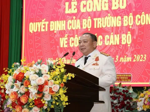 Đại tá Lê Quang Nhân được điều động, bổ nhiệm làm Giám đốc Công an tỉnh Bình Thuận