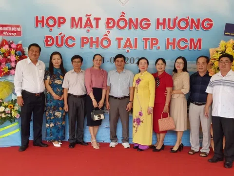 Hội đồng hương thị xã Đức Phổ tại TP.HCM gặp mặt đầu năm 2023