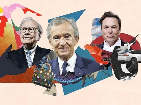 Khối tài sản khổng lồ của 5 người giàu nhất thế giới