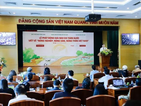 Phát động Giải báo chí toàn quốc về "Nông nghiệp, nông dân, nông thôn Việt Nam" năm 2023