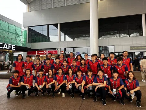 Đội tuyển Nữ Việt Nam bắt đầu hành trình bảo vệ tấm Huy chương Vàng tại SEA Games 32