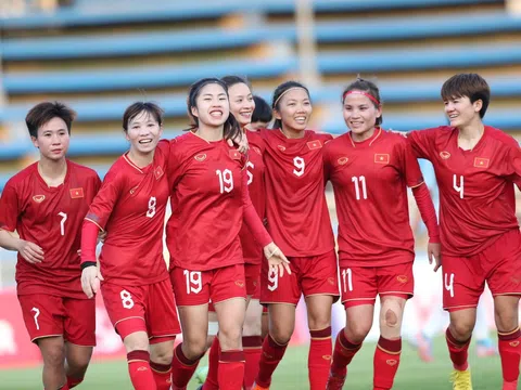Đội tuyển Nữ Việt Nam chiến thắng Nữ Myanmar, giữ vững ngôi đầu Bảng A tại SEA Games 32