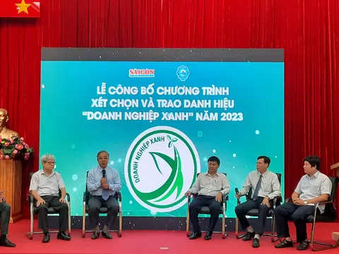 Chương trình xét chọn và trao danh hiệu “Doanh nghiệp Xanh” năm 2023