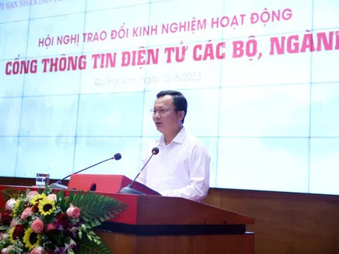 Hội nghị trao đổi kinh nghiệm hoạt động Cổng Thông tin điện tử các bộ, ngành năm 2023