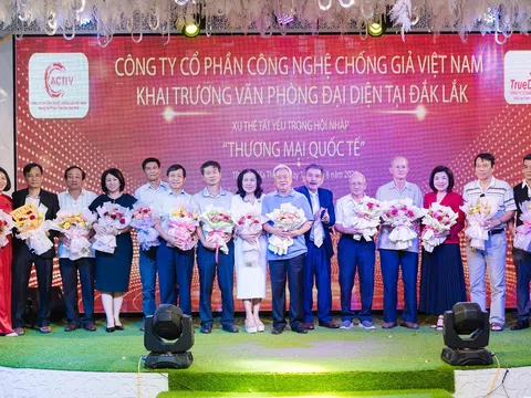 Khai trương Văn phòng đại diện Công ty Cổ phần Công nghệ Chống giả Việt Nam tại Đắk Lắk