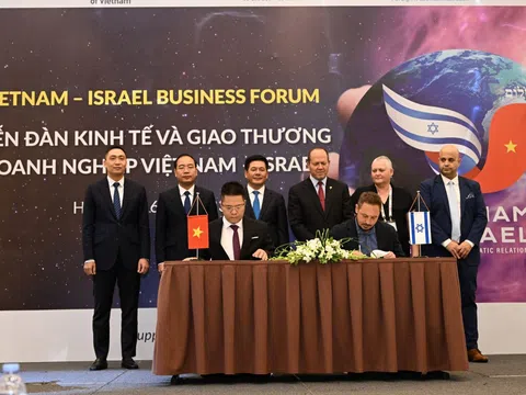Nhiều tiềm năng mở rộng quy mô thương mại song phương giữa Việt Nam và Israel