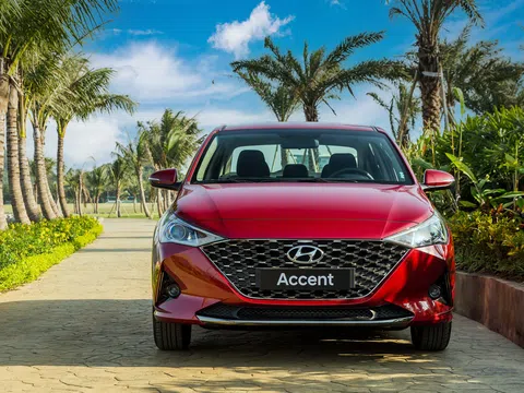 Accent tiếp tục là mẫu xe Hyundai bán chạy nhất Việt Nam