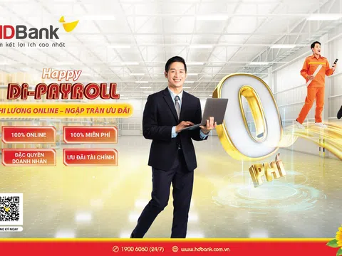 Happy Di-Payroll: Gói chi lương siêu ưu đãi dành cho doanh nghiệp và người lao động