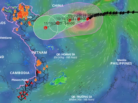 Tăng cường ứng phó bão số 4