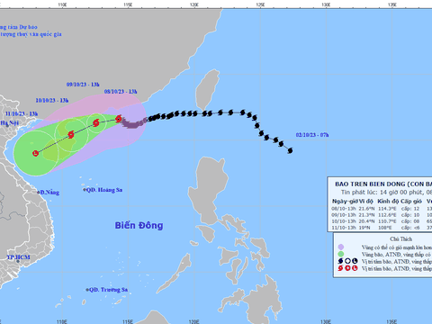 Bão số 4 giảm cấp, di chuyển chậm nhưng vẫn khó lường