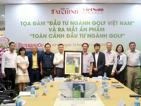 Ra mắt đặc san 'Toàn cảnh đầu tư trong ngành golf Việt Nam'.