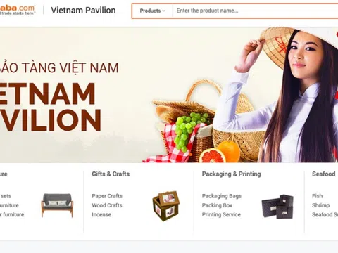 Sắp có gian hàng quốc gia Việt Nam trên trang thương mại Alibaba