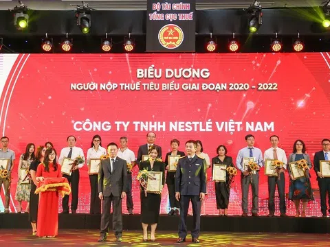 7 năm liên tiếp Nestlé Việt Nam có tên trong danh sách V1.000