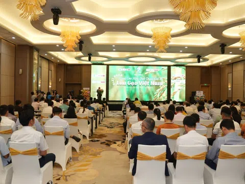 Hơn 200 khách mời tham dự hội thảo “Giải pháp nâng cao hiệu quả chuỗi giá trị lúa gạo Việt Nam”