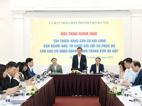 Hà Nội: Bàn giải pháp nâng cao sự hài lòng của người dân với sự phục vụ của các cơ quan hành chính Hà Nội