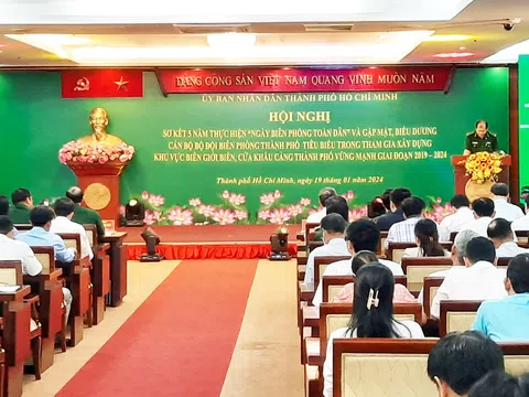 TP Hồ Chí Minh tổ chức hội nghị sơ kết 5 năm “Ngày Biên phòng toàn dân”