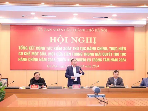 Hà Nội 'tăng tốc' thực hiện cơ chế một cửa, một cửa liên thông