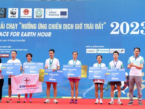 Phát động giải chạy hưởng ứng Chiến dịch Giờ Trái đất 2024