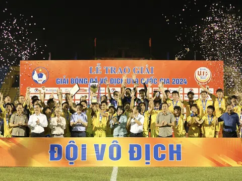 U19 Hà Nội lên ngôi vô địch giải U19 quốc gia 2024