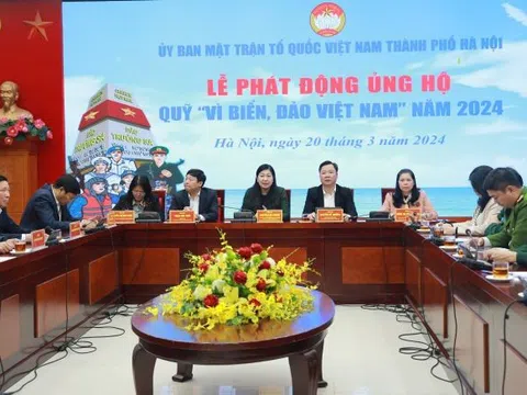 Hà Nội: Lễ phát động ủng hộ Quỹ “Vì biển, đảo Việt Nam” năm 2024