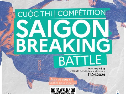 Sắp diễn ra cuộc thi Breakdance Quốc tế “Saigon Breaking Battle - Đường tới Paris 2024”