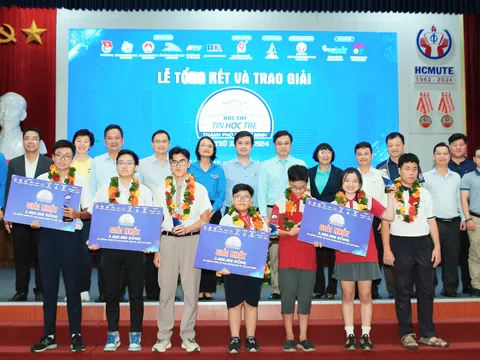 Trao giải Hội thi tin học trẻ TP. Hồ Chí Minh lần thứ 33 năm 2024