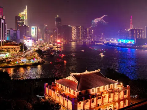 Ấn tượng đêm bế mạc Lễ hội sông nước Thành phố Hồ Chí Minh lần 2 năm 2024