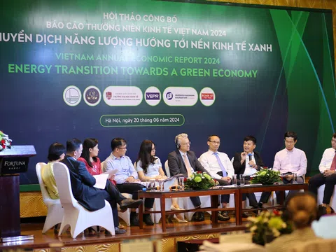 Hội thảo công bố Báo cáo thường niên kinh tế Việt Nam 2024: chuyển dịch năng lượng hướng tới nền kinh tế xanh