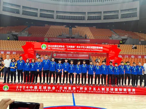 Đánh rơi chiến thắng trước Uzbekistan, Việt Nam nhận huy chương bạc giải giao hữu Futsal nữ quốc tế 2024