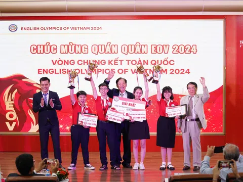 English Olympics of Vietnam (EOV) 2024: Hành trình truyền cảm hứng về sức trẻ với bản lĩnh và khát khao vươn xa