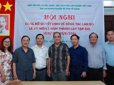 Tạp chí Doanh nghiệp & Kinh tế xanh: Kỷ niệm 03 năm thành lập và công bố quyết định bổ nhiệm lãnh đạo Tạp chí