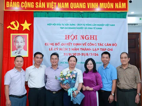 Tạp chí Doanh nghiệp và Kinh tế xanh bổ nhiệm lãnh đạo chủ chốt