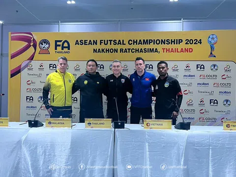 Đội tuyển Futsal Việt Nam bước vào hành trình tại giải vô địch Futsal Đông Nam Á 2024