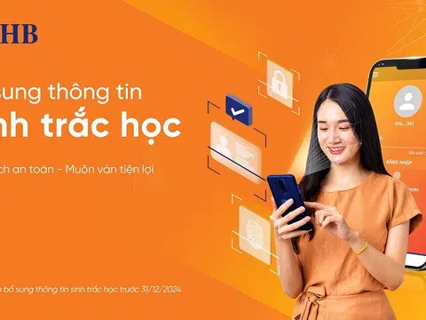 Khách hàng SHB cần bổ sung thông tin sinh trắc học trước ngày 31/12/2024