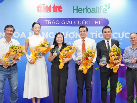 Herbalife Việt Nam tiếp tục đồng hành cùng Báo Tuổi Trẻ tổ chức Cuộc Thi Lan Tỏa Năng Lượng Tích Cực lần thứ năm